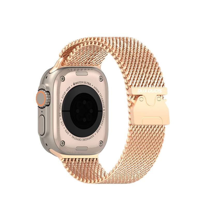 Apple Watch - DUX Milanese Air Strap - 38mm/40mm/41mm/42mm(10.Gen), Roségold – 3