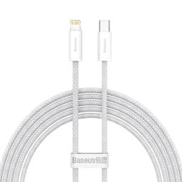 Baseus - Dynamic Serie - Schnellladekabel Type-C auf iP, 20W 2m, Weiss (CALD000102) – Bild 1