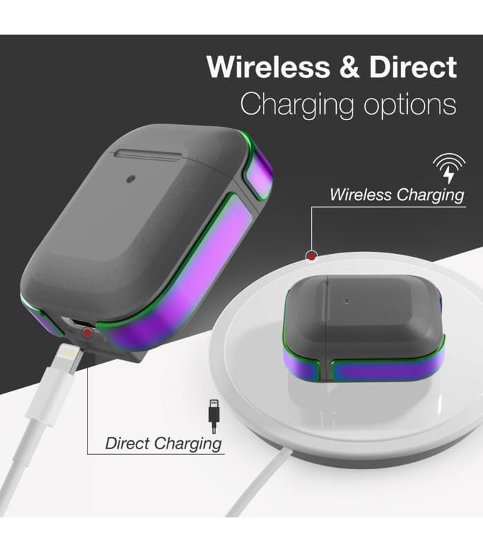 Raptic - Airpods 1st Gen/2nd Gen Defense Outdoor Case, iridesent – 4