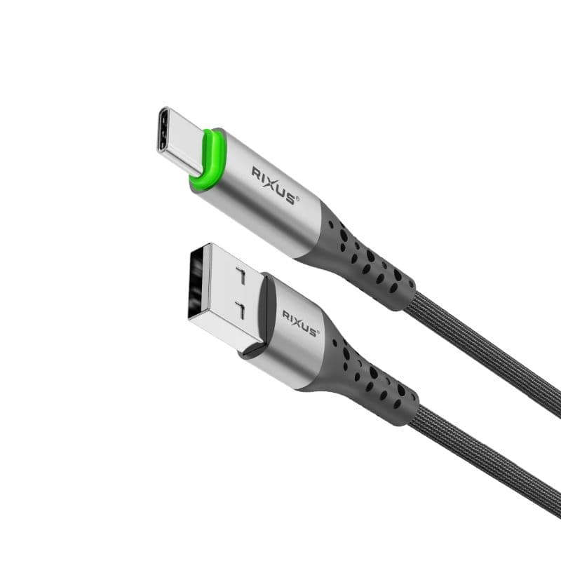 Rixus - Fast Charging Cable A to C (RXUC22AC) - 1m - 60 Watt – 2