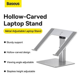 Baseus - Support métallique réglable pour ordinateur portable, argent (LUJS000012) – Bild 5