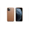 iPhone 11 Pro Max - iCarer genuine leather back case light brown (RIX1120)