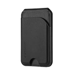 iPhone 12/13/14/15/16 Series . Dux Ducis Magnetic Leather Wallet Stand with MagSafe, Schwarz – Bild 4