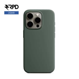 iPhone 15 Pro Max - Silicone Case Cypress green, Liquid (Magsafe-Version) – Bild 1