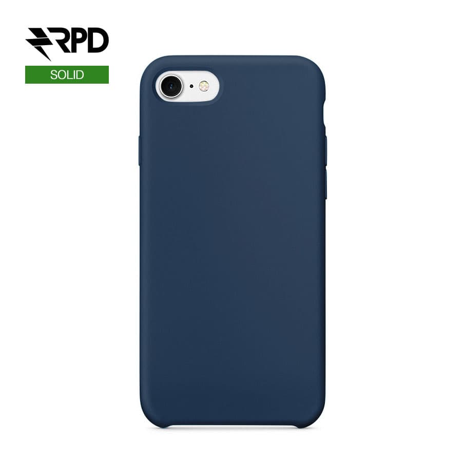iPhone 7/8/SE2020/SE 2022 - Solid Silicone Case blue cobalt (dunkelblau)