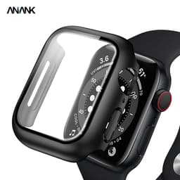 ANANK Apple Watch 45mm - Tempered Glass / Panzerglas mit Bumper Case – Bild 1