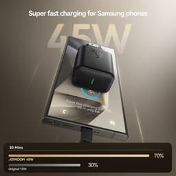 Joyroom - Chargeur USB-C 45W GaN, noir (EU) (JR-TCG13) – Bild 9