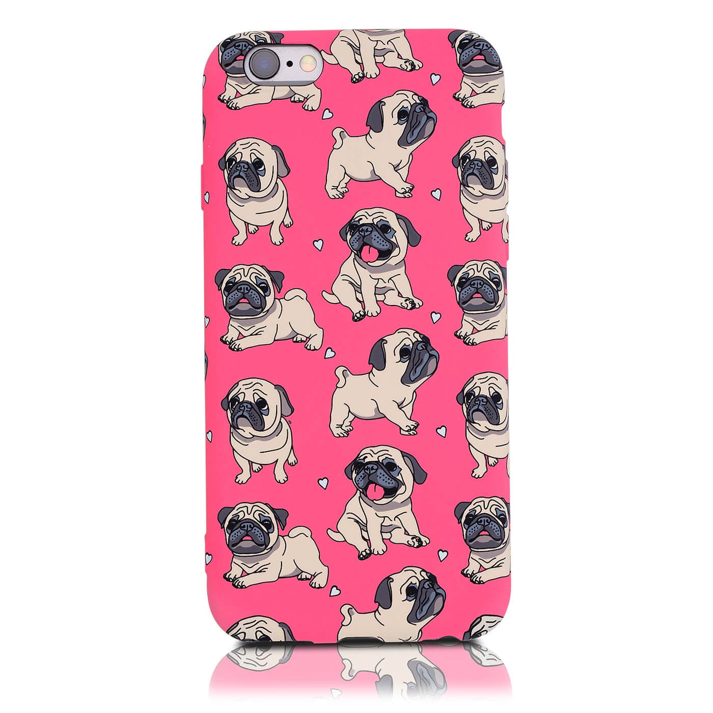 Apple iPhone 6 / iPhone 6S - Luxo Mops Pink