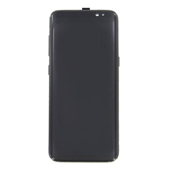 Samsung Galaxy S8 front glass / LCD silver, renewed