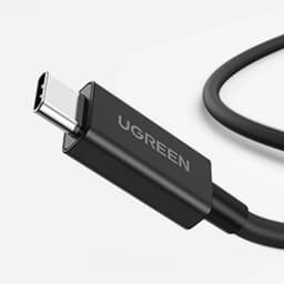 Ugreen – Thunderbolt 5 Kabel, 240W, 1 m USB-C 120Gbps, 16K@60Hz L703 schwarz – Bild 1