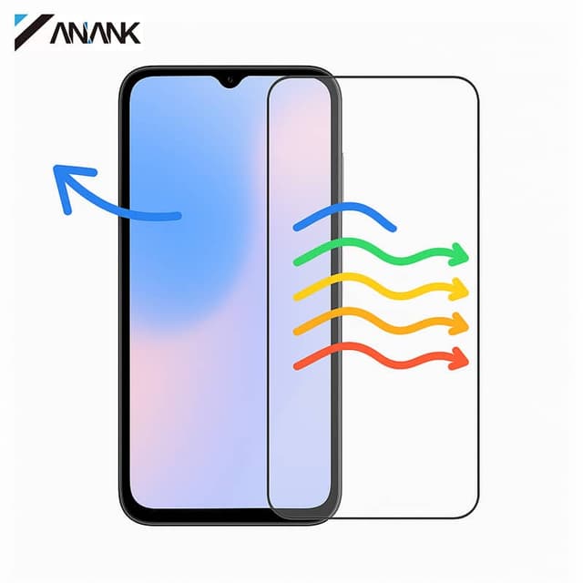 ANANK 2.5D Transparent Anti-Blue-Light - Anti-blue-light armored glass for Samsung Galaxy A16 4G/5G
