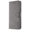 Huawei P30 Lite - Etui portefeuille LC.IMEEKE avec 3 emplacements pour cartes & fermeture magnétique, Gris