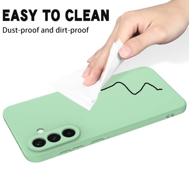 Samsung Galaxy A26 - Silicone protective case, green – 2