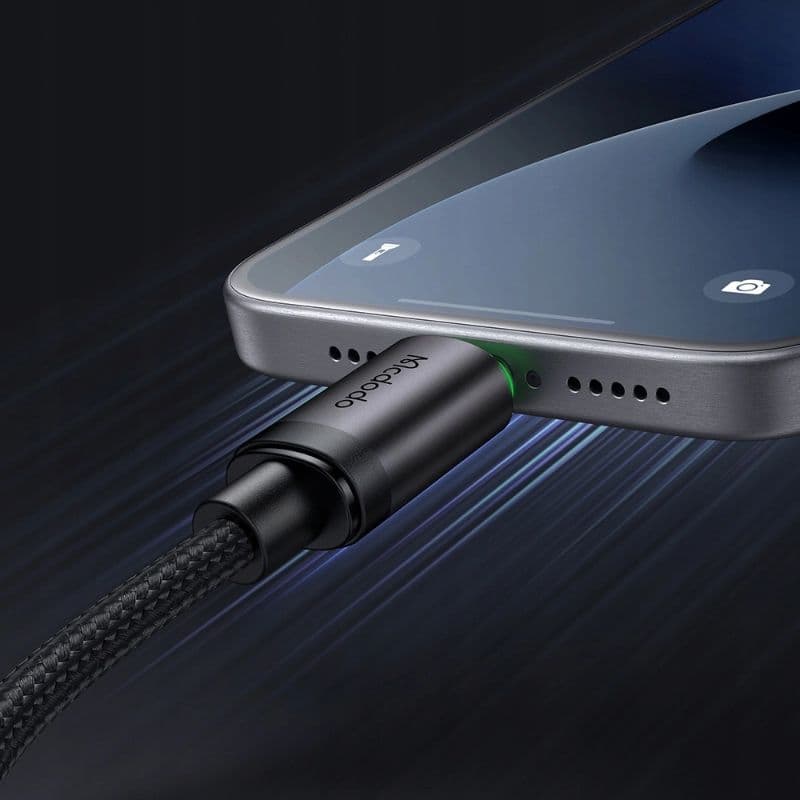 McDodo - USB-C to USB-C Charging Light, 60W, 3m, Schwarz – 2
