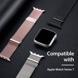 Apple Watch - Cinturino DUX versione milanese - 38mm/40mm/41mm/42mm(10.Gen), rosa – Bild 7