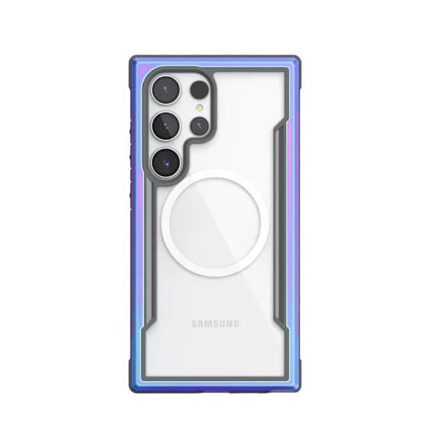 Samsung Galaxy S25 - Raptic Defense SHIELD with Magsafe function, iridescent