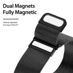 Galaxy Watch - Cinturino milanese DUX (47 mm) nero – Bild 2