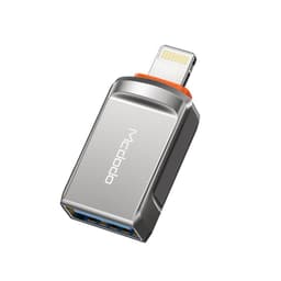 Mcdodo OTG Adattatore da USB-A 3.0 a Lightning, argento – Bild 1