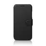 iPhone X/Xs - iCarer Genuine Leather Flip Case (RIX12-BK) schwarz