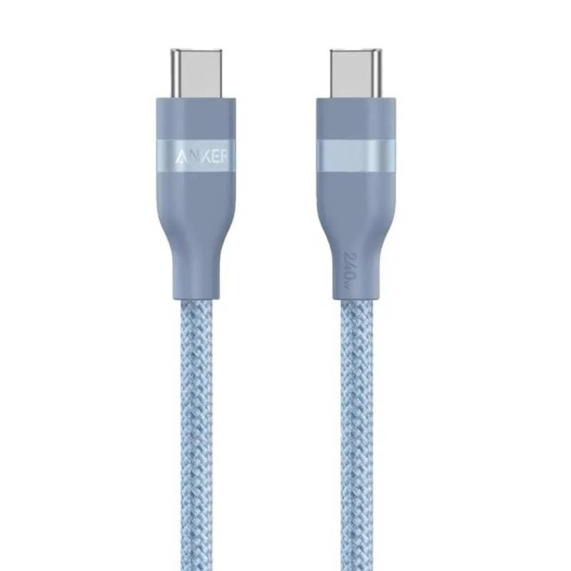Anker Ultra Soft Kabel- USB-C zu USB-C - 240W - 0.9M - Blau – 2