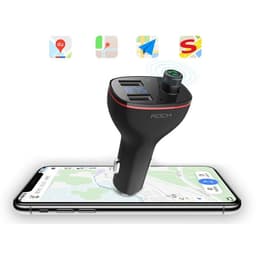 Rock - B300 - 2-port USB car charger with FM transmitter, black – Bild 8
