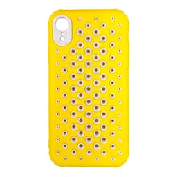 iPhone XR - Perforated Case Yellow – Bild 1