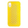iPhone XR - Perforated Case Yellow