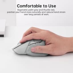 rapoo - MT760 - Mouse Bluetooth - Mouse senza fili, grigio chiaro – Bild 6