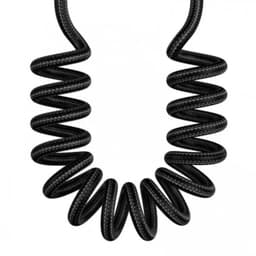 McDodo - Lightning to USB-C, Coiled Cable, 1.8m, Schwarz – Bild 5