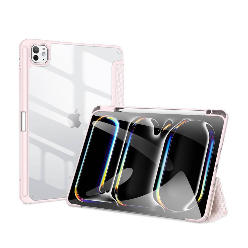 Apple iPad Air 6 11/Air 4/5 10.9 - Dux Ducis Toby Series mit Apple Pencil Halter, Pink – 3