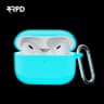 AirPods Pro 3 - Silicone case, Robust silicone protection with carabiner, Luminous (glows in the dark)