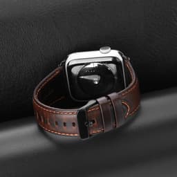 Apple Watch - DUX Business Strap (38-42mm), dark brown – Bild 4