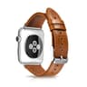 iCarer Retro Lederarmband für Apple Watch – 38 mm, Coffee Braun (RIW115-YB)