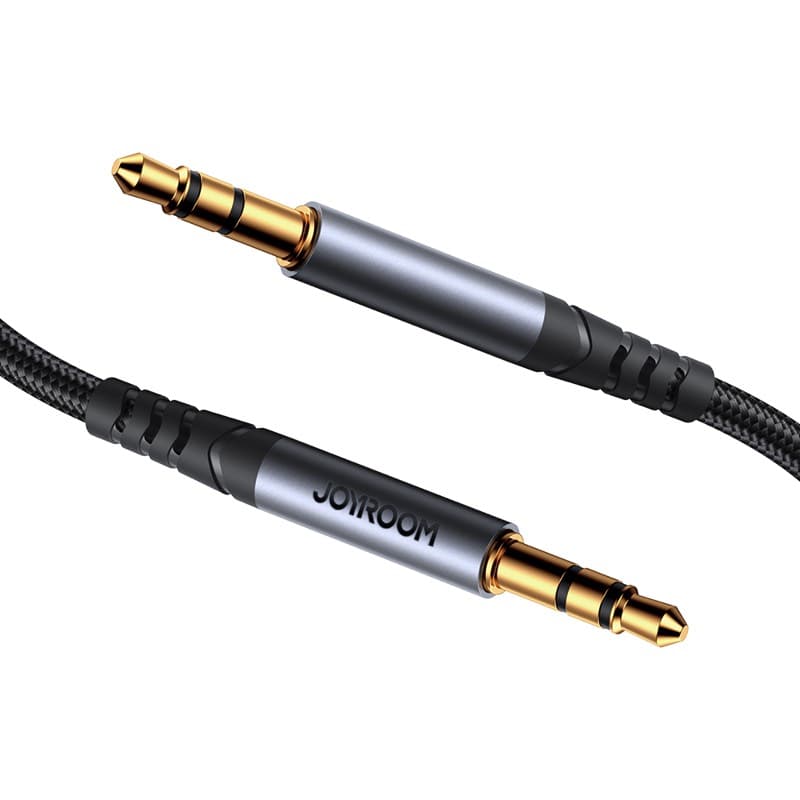 Joyroom - SY-A07 Audio-Transfer Serie AUX-Kabel (Type-C zu 3,5mm, 1,2m), Schwarz – 3