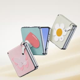 Samsung Galaxy Z Flip 7 - Dux Ducis Luvy Series, Love Edition, Blue – Bild 5