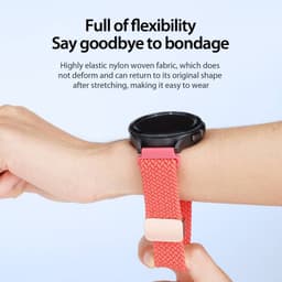 Galaxy Watch - DUX Mix Version Pro Strap (20MM) - Rouge – Bild 8