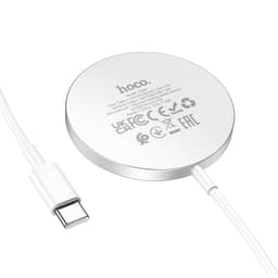 Hoco - CW47 Original series 15W magnetic wireless fast charger / Magsafe weiss – Bild 6