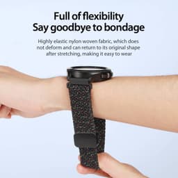 Galaxy Watch - DUX Mix Version Pro Strap (22MM) - Noir – Bild 8