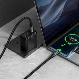Hoco - U143 USB-C cable 1.2m fast charging data cable, black – Bild 5