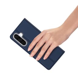 Dux Ducis - Galaxy S24U - Skin Pro Series Flip Case, imitation leather, blue – Bild 7