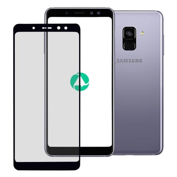 Samsung Galaxy A8 2018 - Vetro temperato / vetro blindato - Colla completa