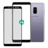 Samsung Galaxy A8 2018 - Vetro temperato / vetro blindato - Colla completa