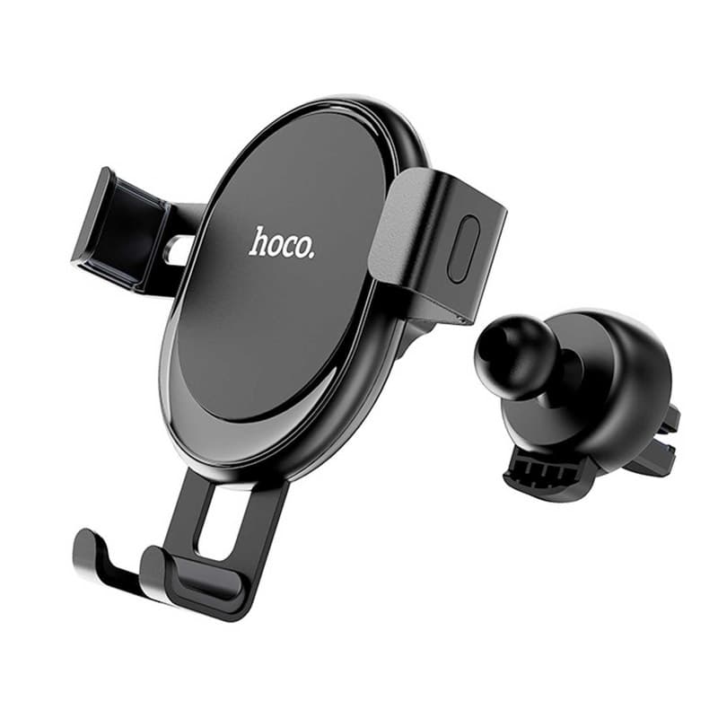 Hoco CA56 Plus Guide supporto per auto di ricarica wireless con collegamento a tre assi, nero