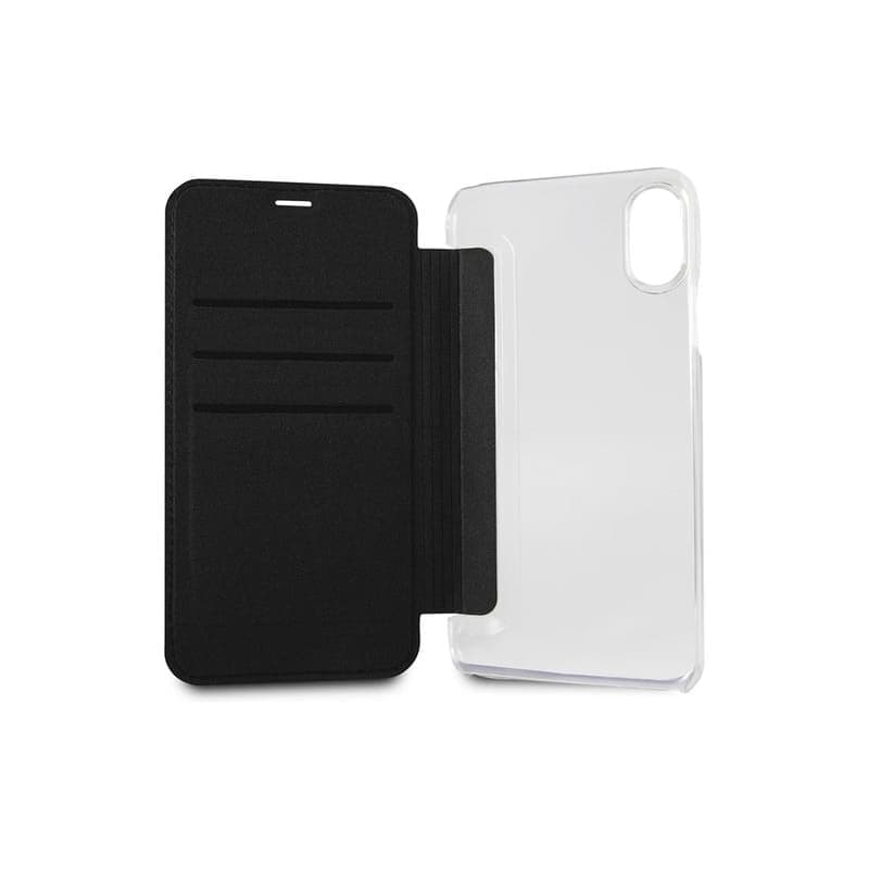 iPhone X / XS - Karl Lagerfeld Karl and Choupette Book KLFLBKPXKICKC, schwarz – 2