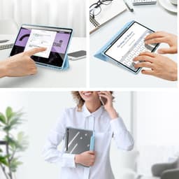 Samsung Galaxy Tab S10 FE/S9 FE/S9 - Dux Ducis Toby Series, Rose – Bild 7