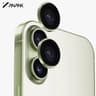ANANK iPhone 17 - Vetro blindato per fotocamera posteriore - 99AR+ Corning Glass, protezione a doppia lente, verde chiaro