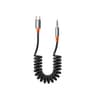 McDodo - USB-C to 3.5mm Male, Audio Connection Cable, 1.8m, Schwarz