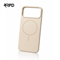 iPhone Air - Custodia MagSafe Slimline in silicone, beige – Bild 1