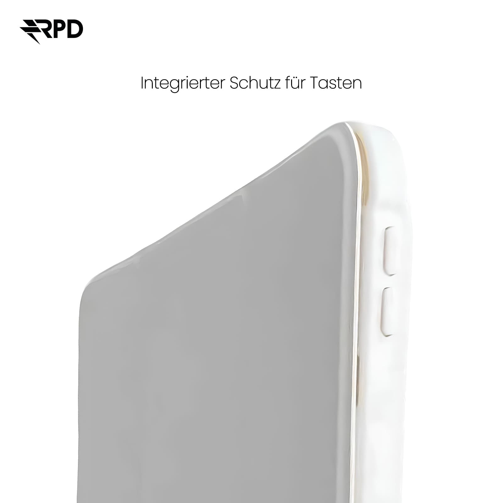iPad Mini 6 (2021) / iPad Mini 7 (2024) - RPD Tri-Fold Smart Case, Weiss – 4