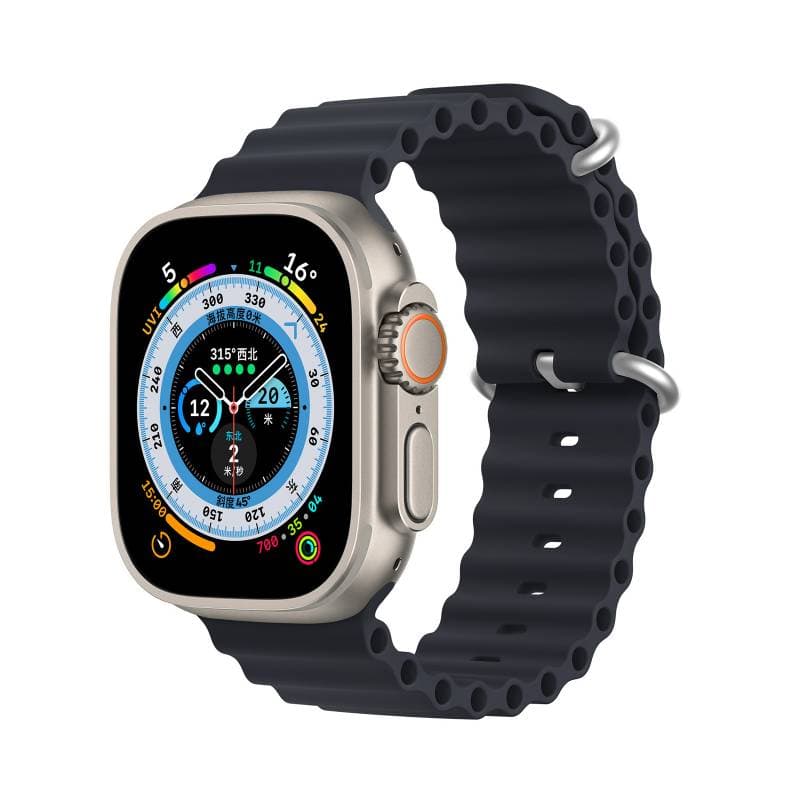 Apple Watch - DUX OceanWave Version Strap - 42mm/44mm/45mm/46mm(10.Gen)/49mm, Midnight